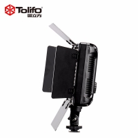 Tolifo圖立方PT-308S二代魅影LED攝像機頂補光燈單調光