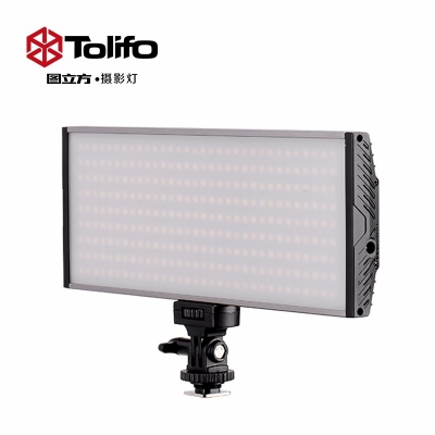 Tolifo圖立方PT-30B PRO魅影LED攝像補光機頂燈雙調光