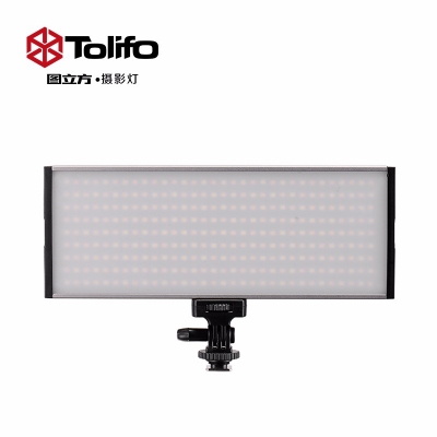 Tolifo圖立方PT-30B PRO魅影LED攝像補光機頂燈雙調光